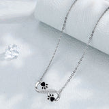 Cadena de Pata de Amor Infinito con Zirconia