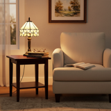 AURELIA | LÁMPARA DE VIDRIO DEL MUNDO ANTIGUO