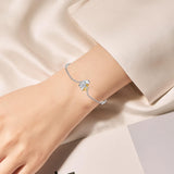 Pulsera ajustable de amistad con temática de perros