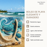 Bolsa de Playa Hecha a Mano | Conchas Costera