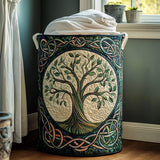 Árbol de la Vida | Cesto de Ropa Hecho a Mano