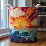 Sol Radiante | Cesta de Ropa Hecha a Mano