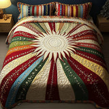 Juego de ropa de cama acolchada de 3 piezas - Brillo Solar