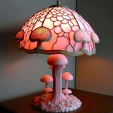 PINKGLOW | Lámpara de mesa rosa con efecto de luz delicada