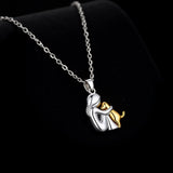 Collar de la suerte con motivo de perro (+ pendientes GRATIS)