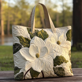 Bolso Artesanal Acolchado "Motivo Floral"